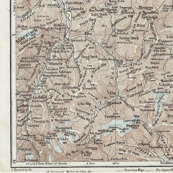 ★雰囲気◎★【フランス古物】アンティーク マップ / プリヴァの古地図 フランスの地質図 アンティークマップ 古地図 ヴィンテージ