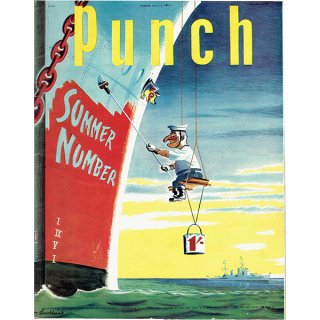 イギリスの週刊風刺漫画雑誌PUNCH(パンチ)1951年7月2日号 0124