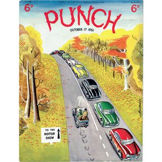 イギリスの週刊風刺漫画雑誌PUNCH(パンチ)1951年10月17日号 0126