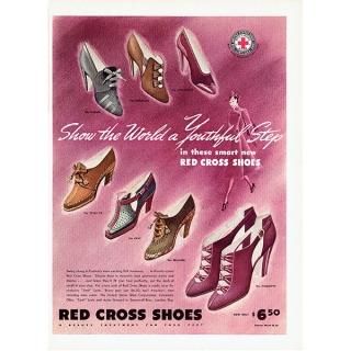 ꥫ1930ǯեå󻨻åɥ塼RED CROSS SHOESˤι 0135