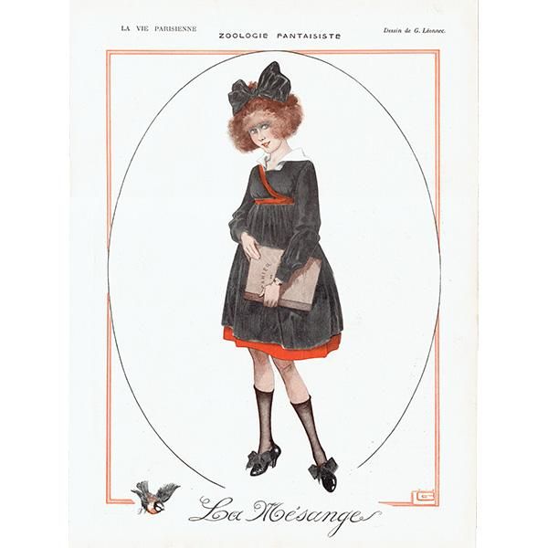 限定版 フランスの雑誌挿絵 ～LA ジョルジュ PARISIENNE～より VIE その他