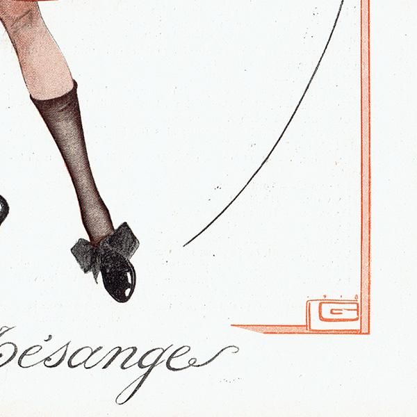 フランスの雑誌挿絵 ～LA VIE PARISIENNE～より ジョルジュ