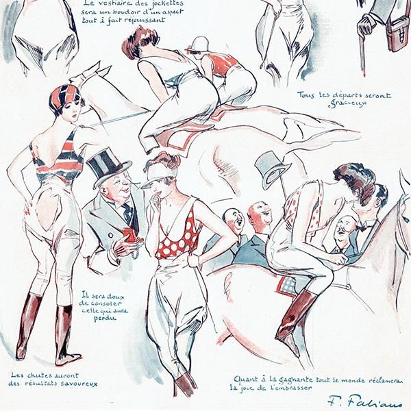 フランスの雑誌挿絵 ～LA VIE PARISIENNE～より（ファビアン