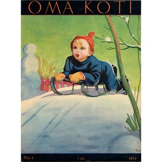 フィンランドの暮らしの情報誌 表紙 〜OMA KOTI〜No.4 0158