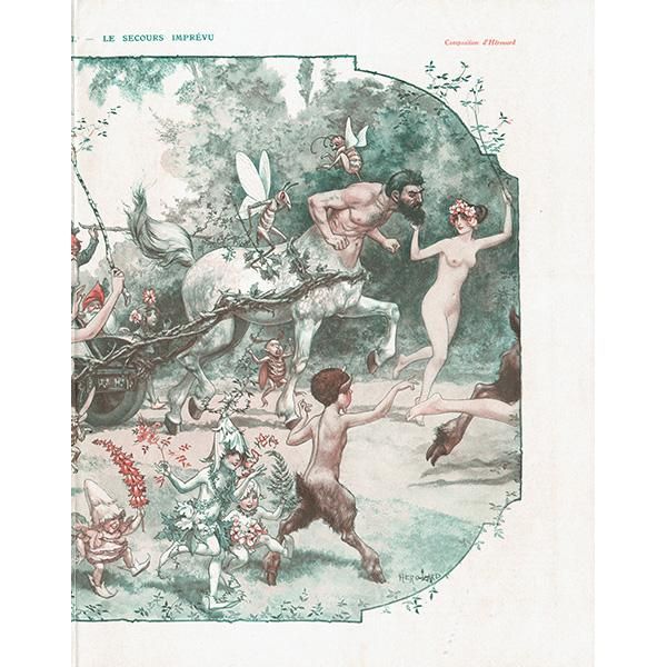 都内で フランスの雑誌挿絵 ～LA VIE PARISIENNE～よりChéri Hérouard その他