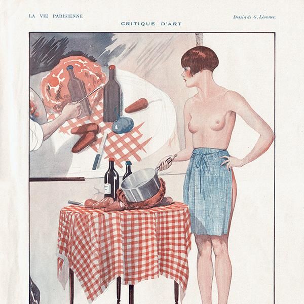 ե󥹤λ޳ LA VIE PARISIENNEʥ른塦쥪ͥå/Georges Léonnec0154