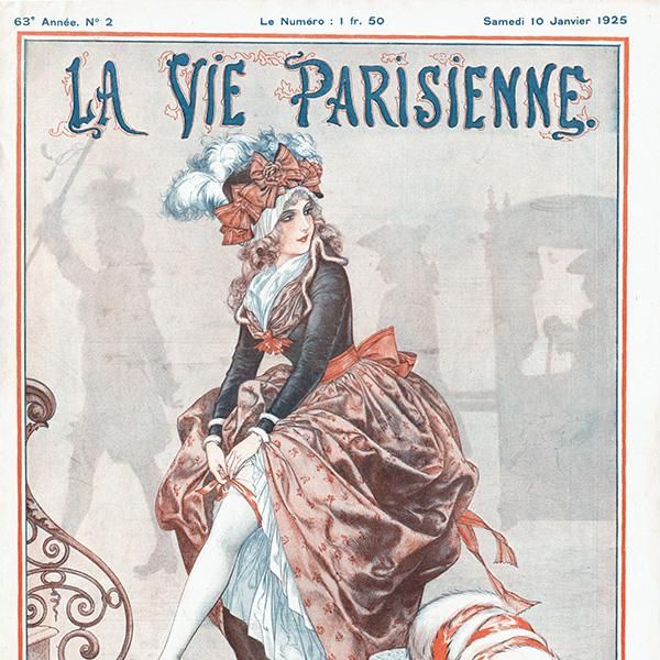 フランスの雑誌表紙 ～LA VIE PARISIENNE～より（シェリ