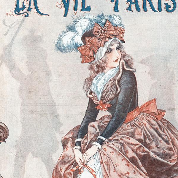 フランスの雑誌表紙 ～LA VIE PARISIENNE～より（Chéri Hérouard
