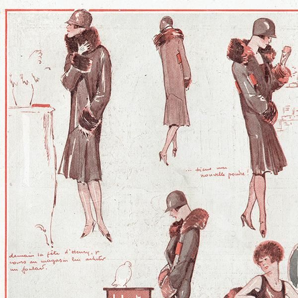 フランスの雑誌裏表紙 ～LA VIE PARISIENNE～より（ジョルジュ