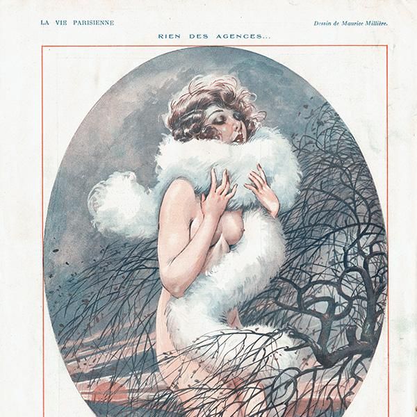 フランスの雑誌表紙 ～LA VIE PARISIENNE～より（モーリス