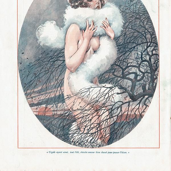 フランスの雑誌表紙 ～LA VIE PARISIENNE～より（モーリス