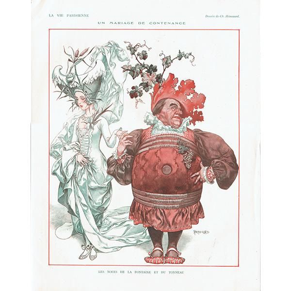最低価格の フランスの雑誌挿絵 ～LA VIE PARISIENNE～より（Chéri Hérouard その他