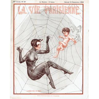 フランスの雑誌表紙 〜LA VIE PARISIENNE〜より（Chéri Hérouard）0172