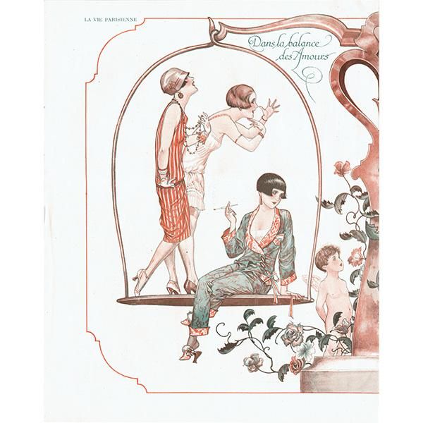 フランスの雑誌挿絵 ～LA VIE PARISIENNE～より（Chéri Hérouard