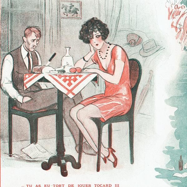 フランスの雑誌挿絵 ～LA VIE PARISIENNE～より（Armand Vallée