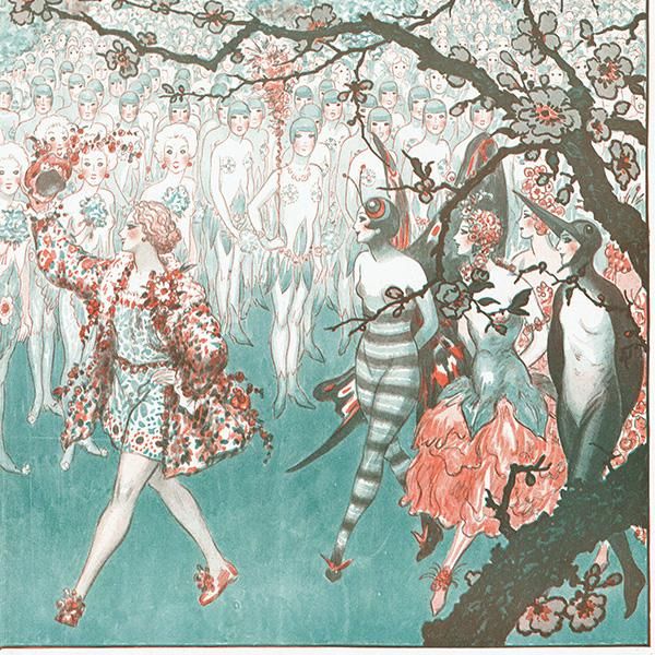 フランスの雑誌挿絵 ～LA VIE PARISIENNE～より（Armand Vallée