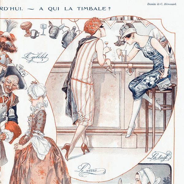フランスの雑誌挿絵 ～LA VIE PARISIENNE～より（Chéri Hérouard