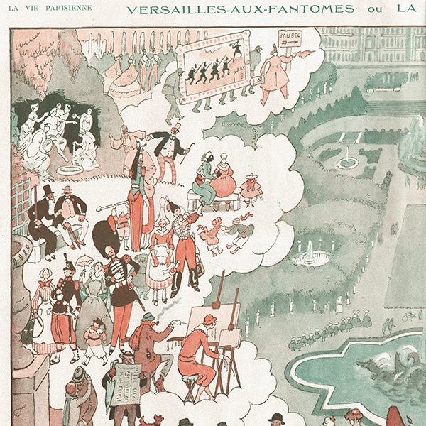 フランスの雑誌挿絵 ～LA VIE PARISIENNE～より（Henry Avelot）0188 
