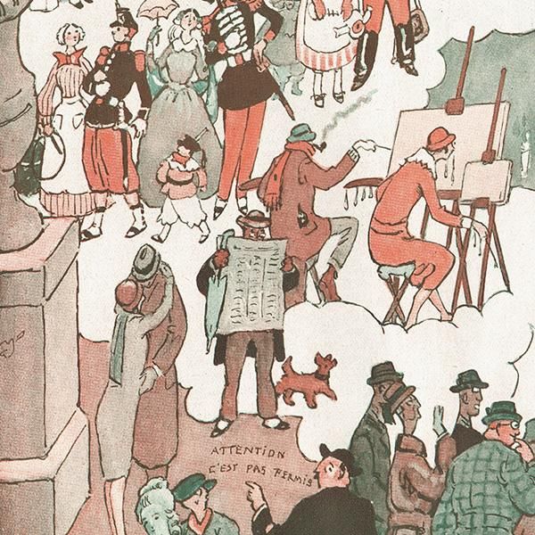 フランスの雑誌挿絵 ～LA VIE PARISIENNE～より（Henry Avelot