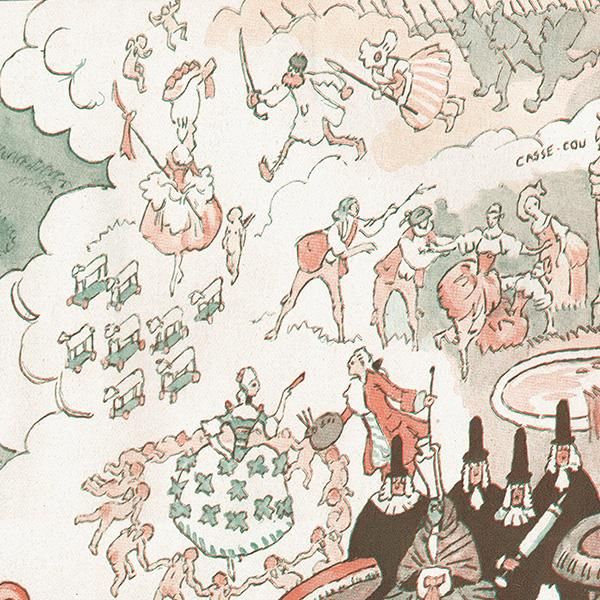 フランスの雑誌挿絵 ～LA VIE PARISIENNE～より（Henry Avelot