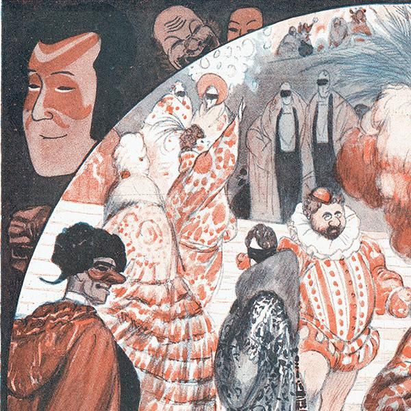 フランスの雑誌挿絵 ～LA VIE PARISIENNE～より（Armand Vallée