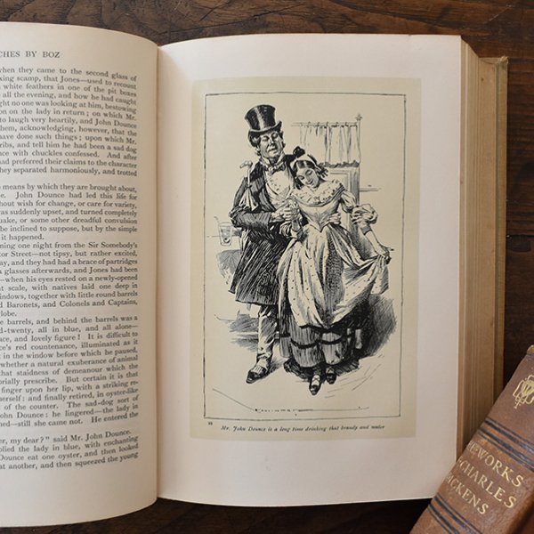 イギリス アンティークブック 古い洋書 3冊セット ディスプレイ054 