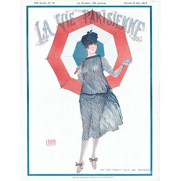 【内祝い】 フランスの雑誌表紙 ～LA PARISIENNE～より（ジョルジュ VIE その他