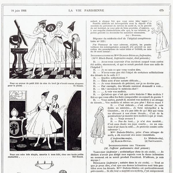 フランスの雑誌挿絵 ～LA VIE PARISIENNE～より（Edouard
