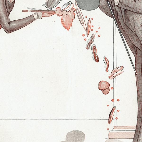 フランスの雑誌挿絵 ～LA VIE PARISIENNE～より（Vald'Es）0223