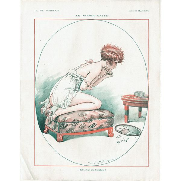 フランスの雑誌挿絵 ～LA VIE PARISIENNE～より（モーリス