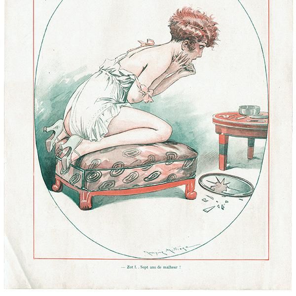 フランスの雑誌挿絵 ～LA VIE PARISIENNE～より（モーリス・ミリエール/Maurice Milliere）0220