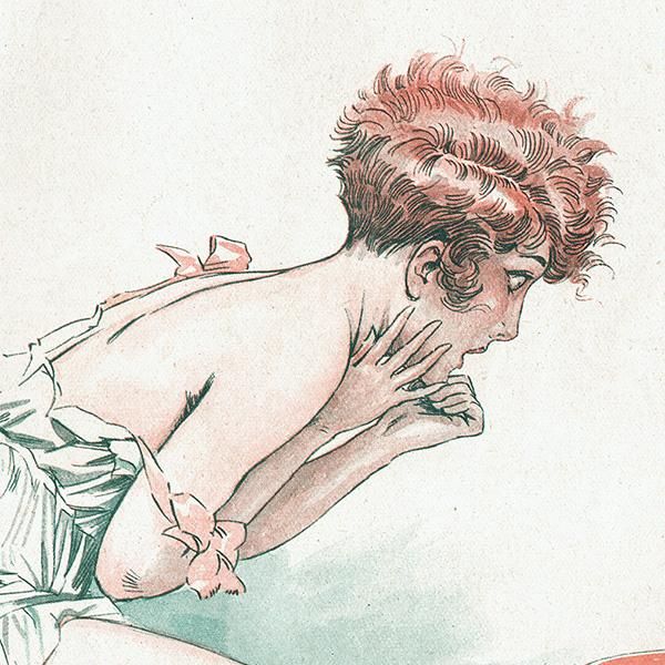 フランスの雑誌挿絵 ～LA VIE PARISIENNE～より（モーリス・ミリエール/Maurice Milliere）0220