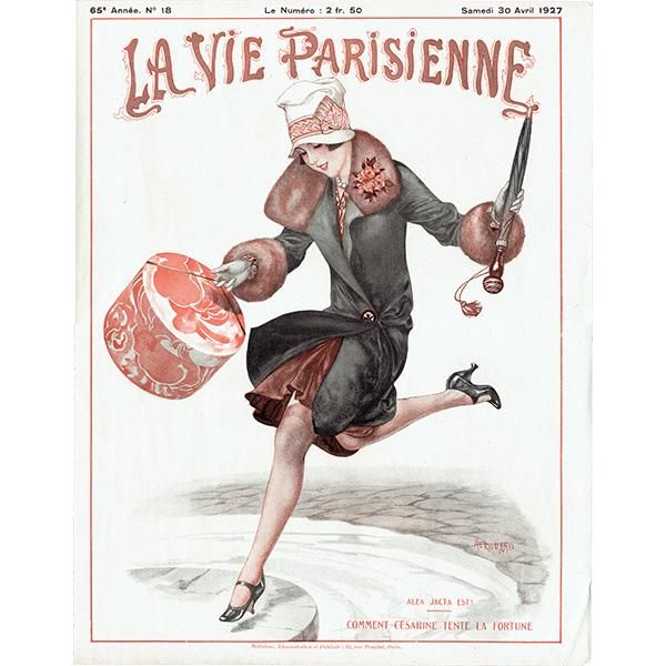フランスの雑誌表紙 ～LA VIE PARISIENNE～より（シェリ