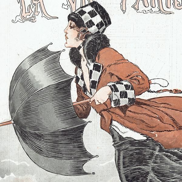フランスの雑誌表紙 ～LA VIE PARISIENNE～より（ルネ