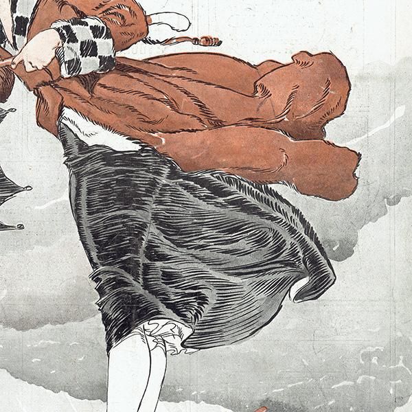 フランスの雑誌表紙 ～LA VIE PARISIENNE～より（ルネ