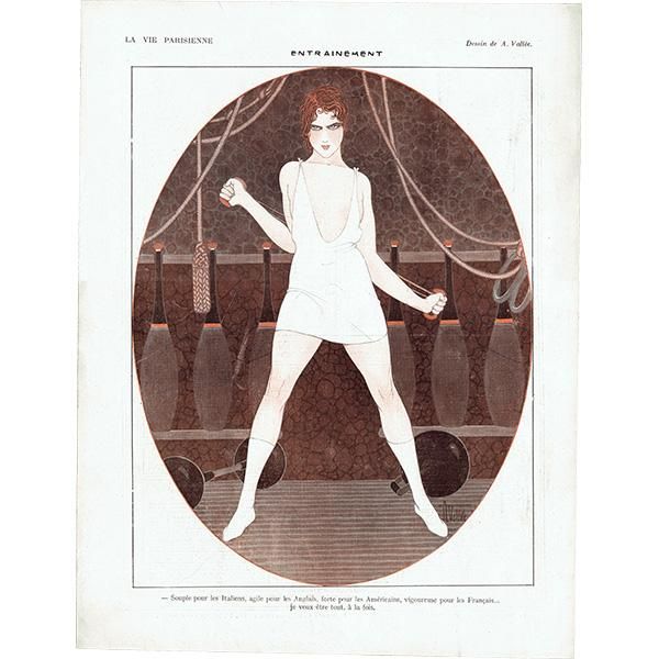 フランスの雑誌表紙 ～LA VIE PARISIENNE～（ジョルジュ