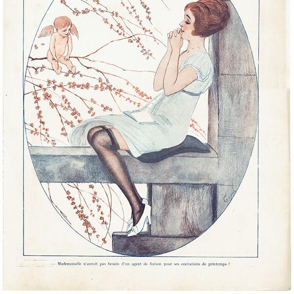 フランスの雑誌挿絵 ~LA VIE PARISIENNE~より(Guydo)0226 フランスの雑誌挿絵 ~LA VIE PARISIENNE~より(Guydo)0226