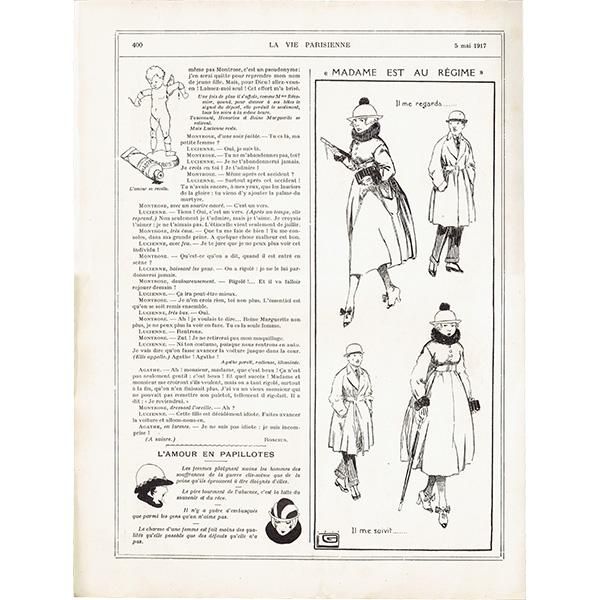 フランスの雑誌挿絵 ~LA VIE PARISIENNE~より(Guydo)0226 フランスの雑誌挿絵 ~LA VIE PARISIENNE~より(Guydo)0226