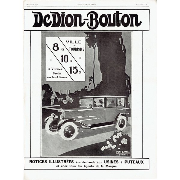 DeDion-Bouton(ɥǥ󡦥֡ȥ)1926ǯ饷åΥơ 0036