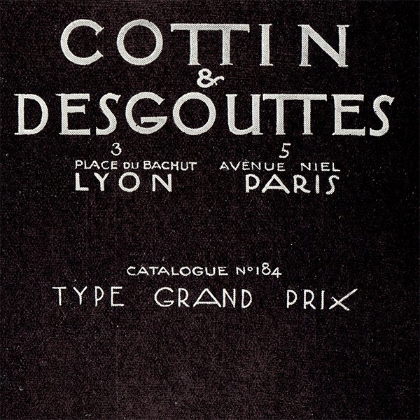 Cottin & Desgouttes 1925ǯ饷åΥơ 0050