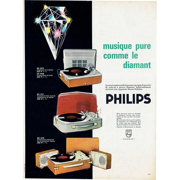 PHILIPSʥեåץ 쥳ɥץ졼䡼 եơ 1961ǯ 0183