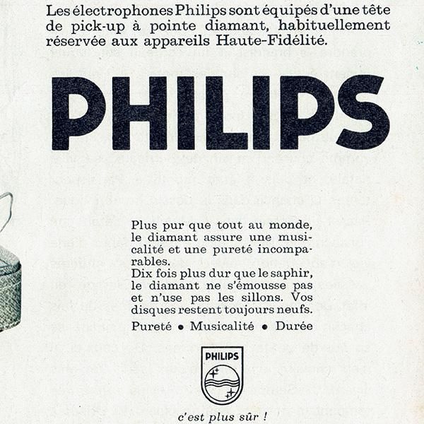 PHILIPSʥեåץ 쥳ɥץ졼䡼 եơ 1961ǯ 0183