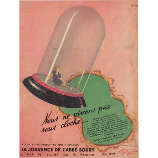 1940年代のフランス雑誌よりヴィンテージ広告  0192