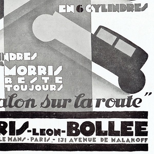 MORRIS-LEON- BOLLEE（モーリス社 レオン・ボレー） 1929年 フレンチヴィンテージ広告  0081
