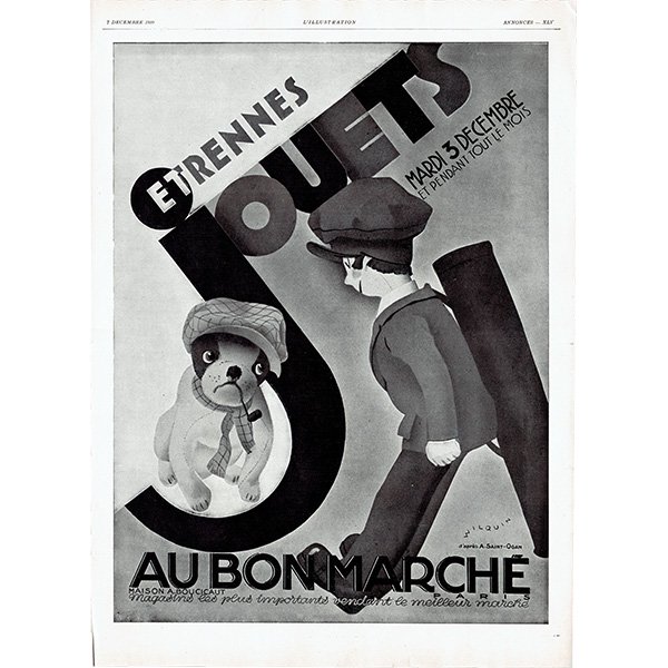 ѥϷɴŹ Au Bon Marché (ܥ󡦥ޥ륷)Υơ 1929ǯ 0198