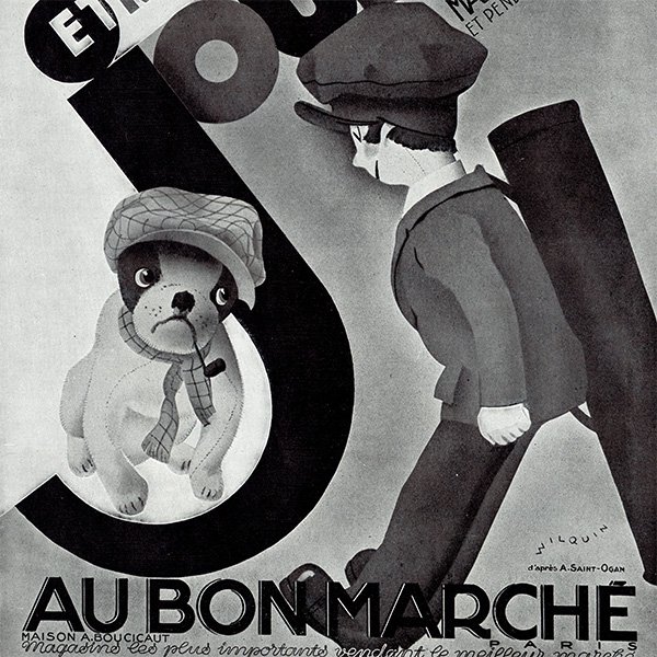 ѥϷɴŹ Au Bon Marché (ܥ󡦥ޥ륷)Υơ 1929ǯ 0198