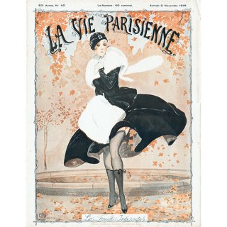 フランスの雑誌表紙 〜LA VIE PARISIENNE〜（ジョルジュ・レオネック/Georges Léonnec）0246
