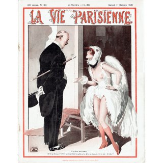 フランスの雑誌表紙 〜LA VIE PARISIENNE〜（ジョルジュ・レオネック/Georges Léonnec）0253
