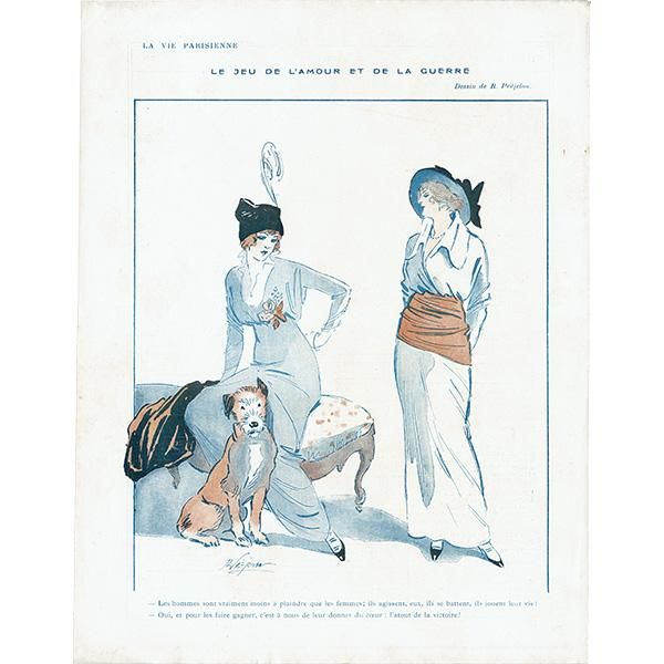 フランスの雑誌挿絵 ～LA VIE PARISIENNE～より (René Préjelan