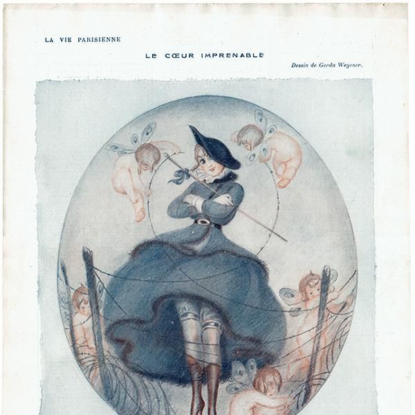 ʡGerda Wegener˥ե󥹤λ޳ LA VIE PARISIENNE 0255